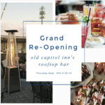 Grand Re-Opening: Old Capitol Inn's Rooftop Bar