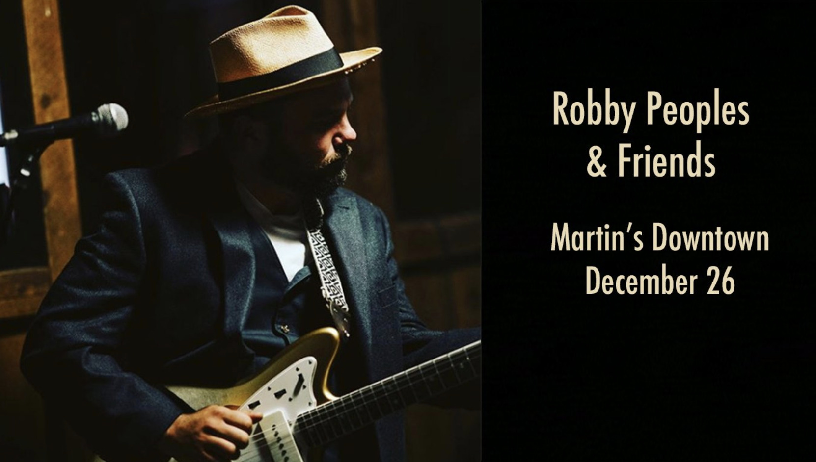Robby Peoples & Friends at Martin’s Downtown