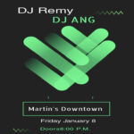 DJ Remy and DJ Ang at Martin's Downtown