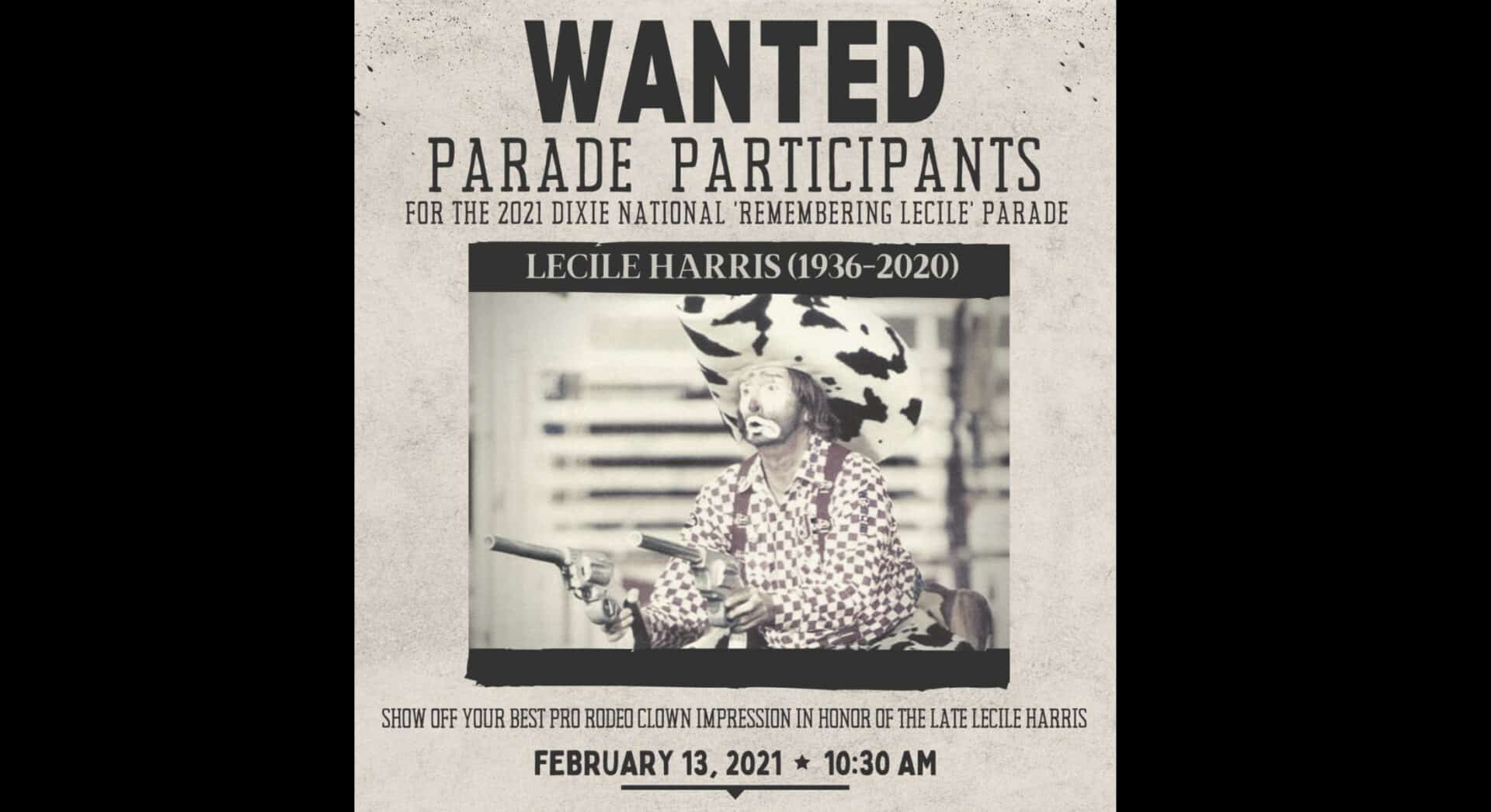 2021 Dixie National ‘Remembering Lecile’ Parade