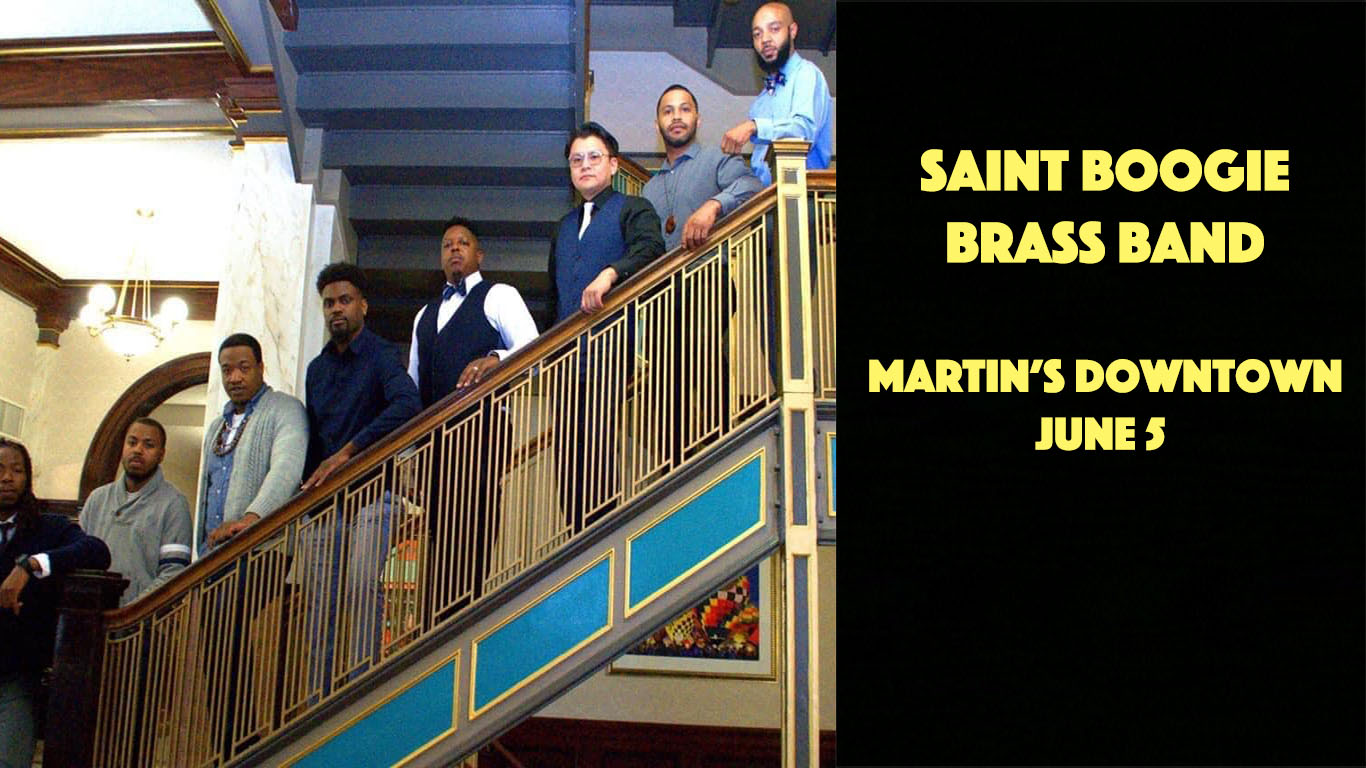 Saint Boogie Brass Band at Martin’s Downtown