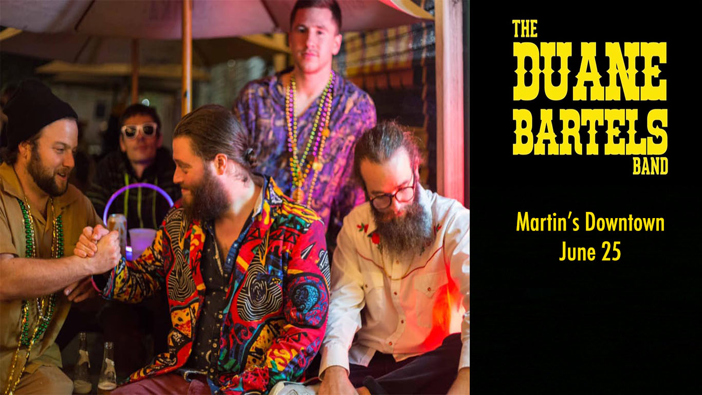 The Duane Bartels Band at Martin’s Downtown