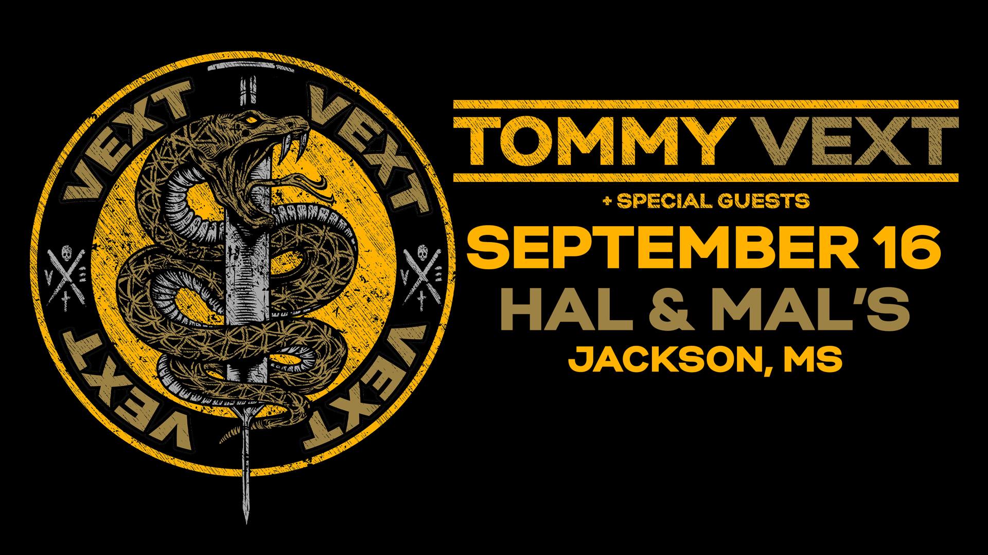 Tommy Vext at Hal & Mal’s