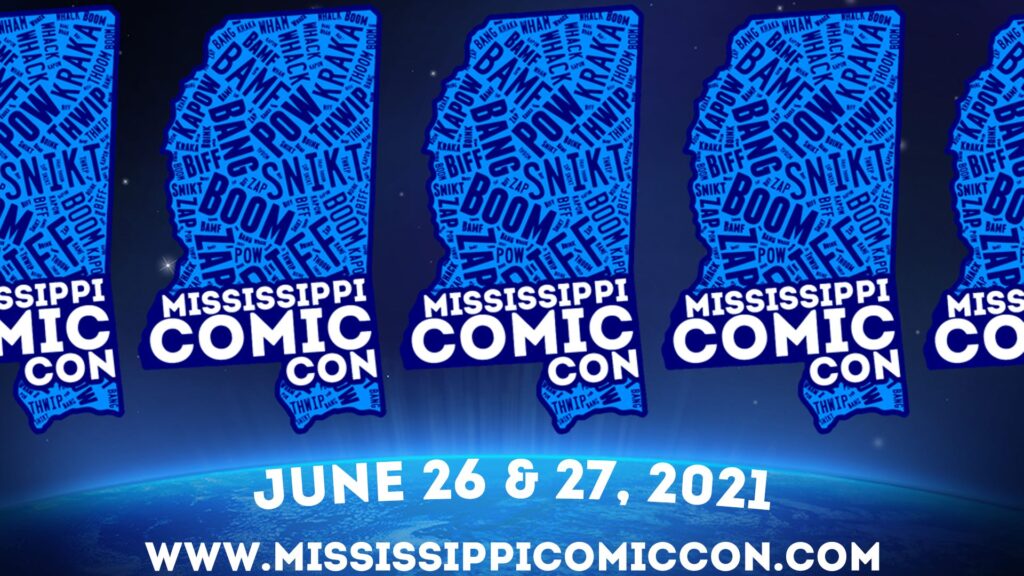 Mississippi Comic Convention 2021 Downtown Jackson Partners