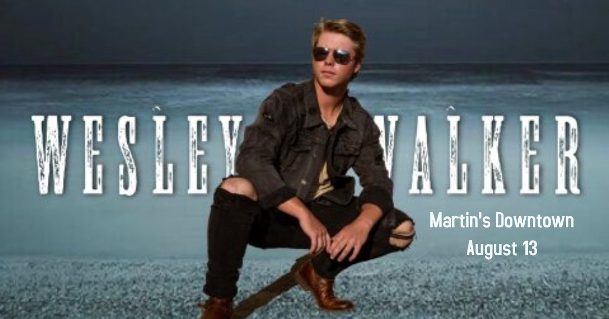 Wesley Walker Live at Martin’s Downtown