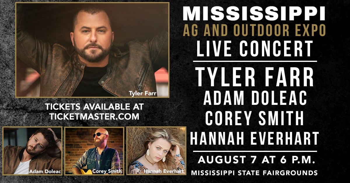 Mississippi Ag & Outdoor Expo CONCERT!