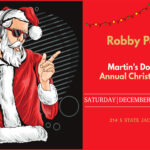 Robby Peoples at Martin's Downtown's 17th Annual Christmas Show!