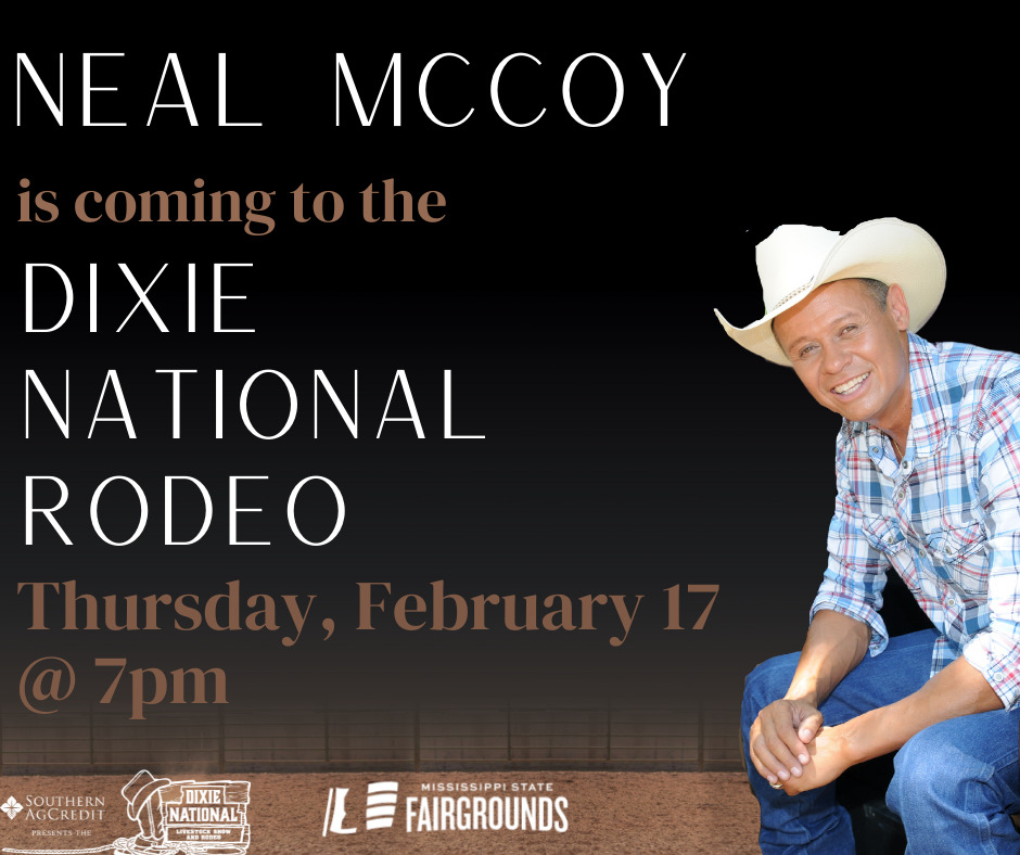 NEAL MCCOY | Dixie National Livestock & Rodeo