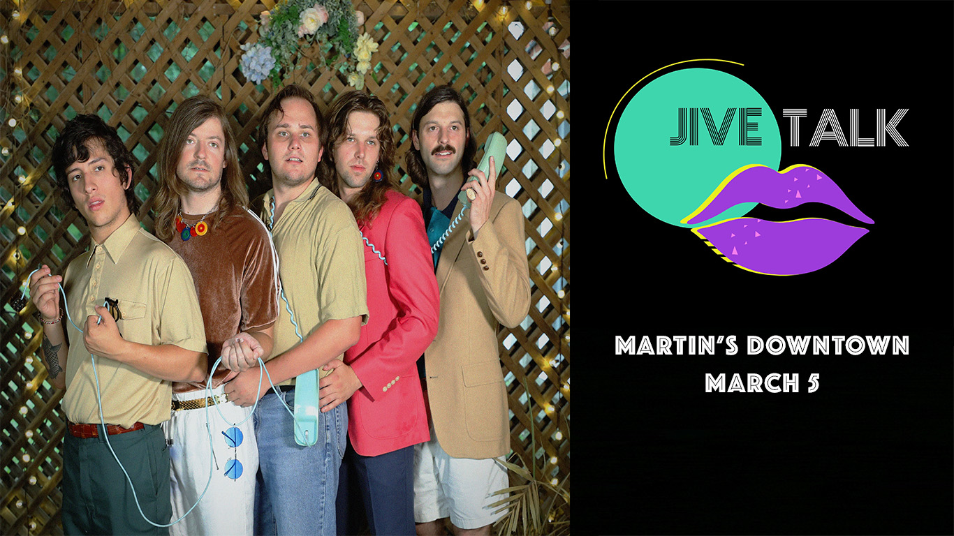 Jive Talk with Special Guest Live at Martin’s Downtown