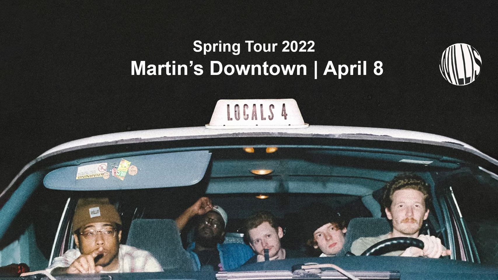 WILLIS “Locals Only Spring Tour” at Martin’s Downtown