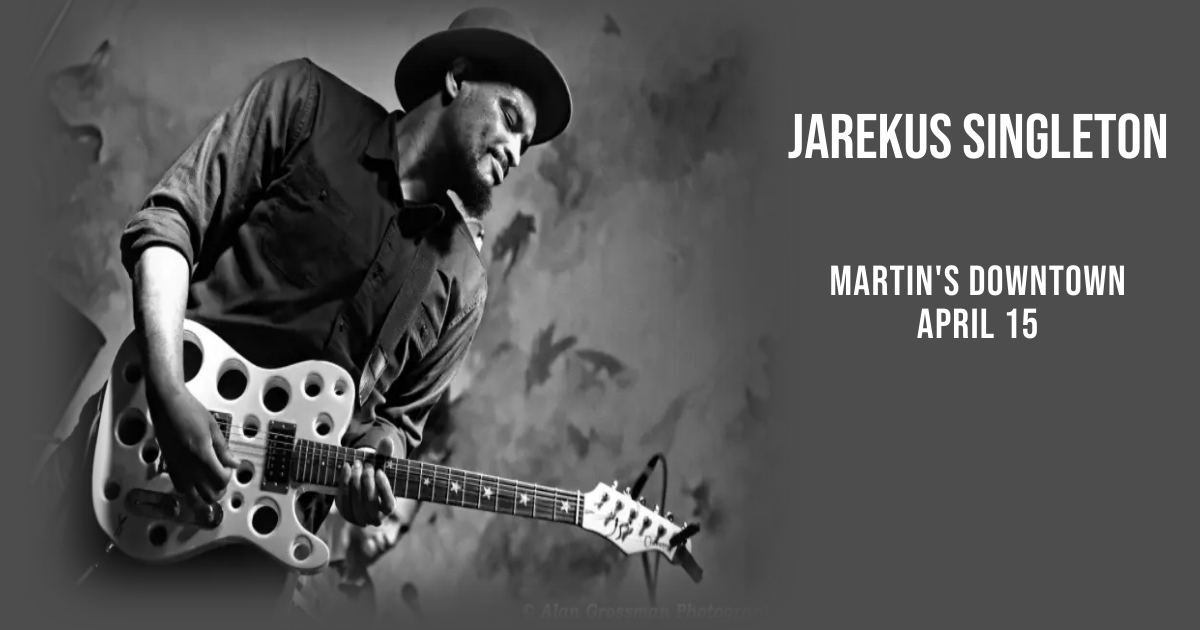 Jarekus Singleton Live at Martin’s Downtown