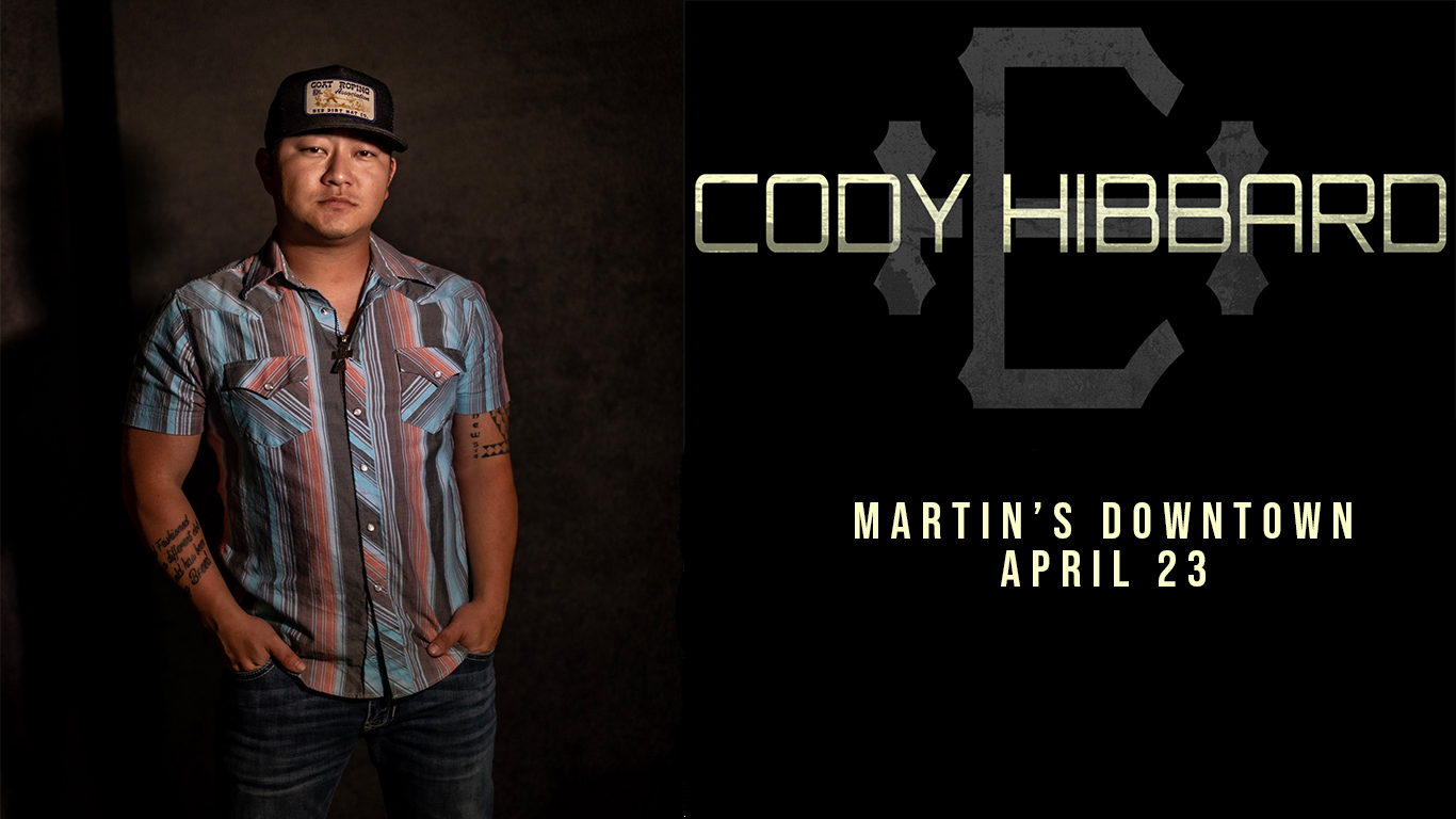 Cody Hibbard Live at Martin’s Downtown