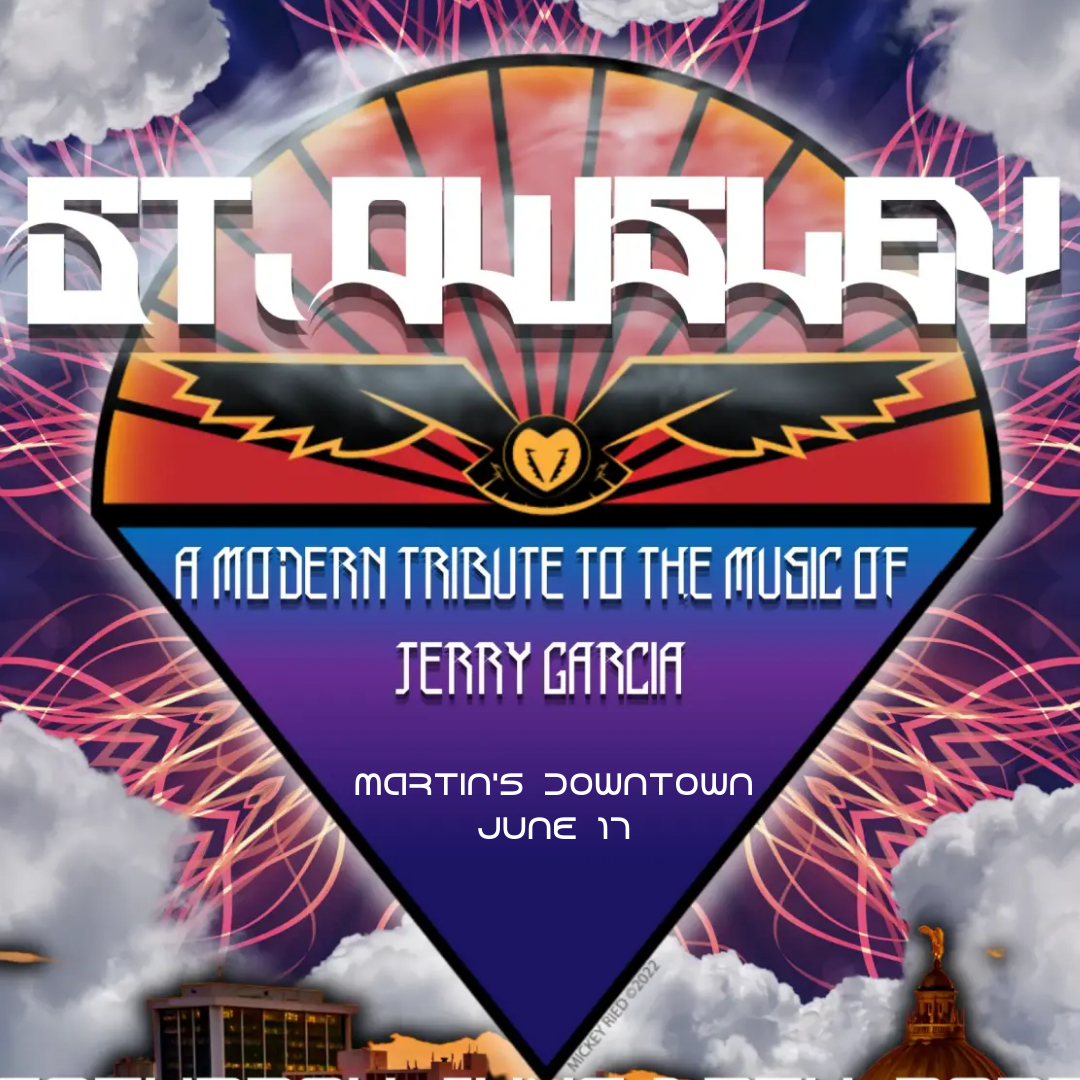 St. Owsley – A Modern Tribute to The Music of Jerry Garcia at Martin’s Downtown