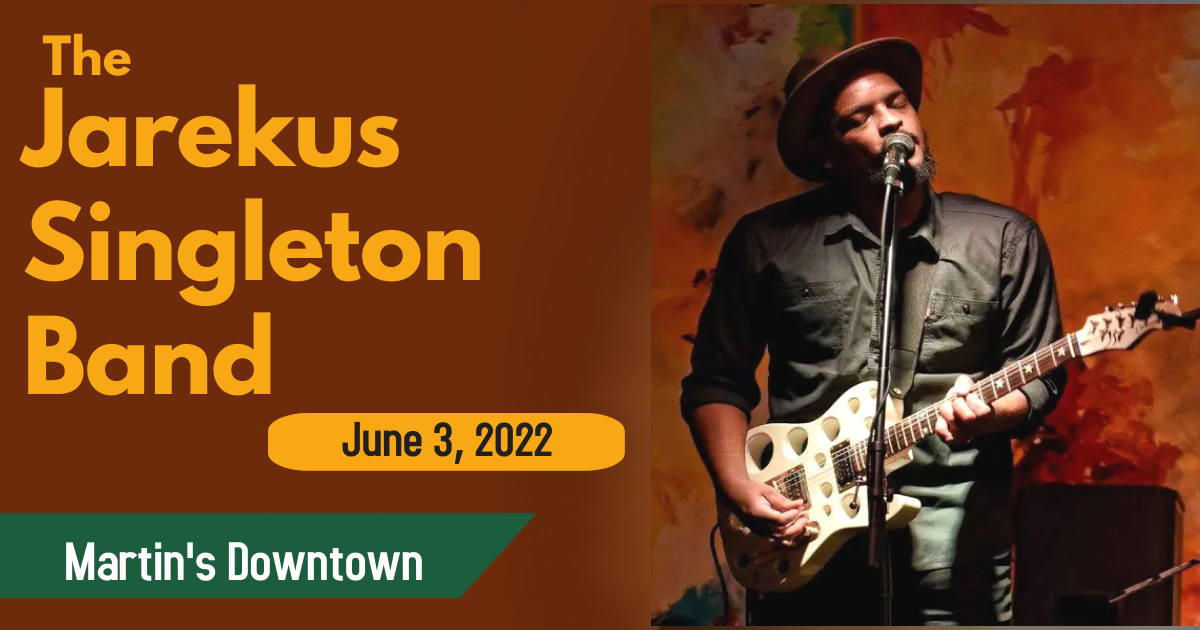 The Jarekus Singleton Band Live at Martin’s Downtown