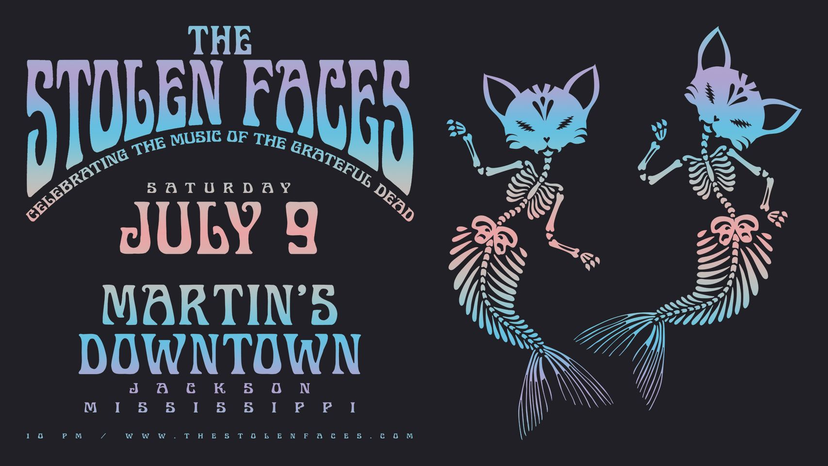The Stolen Faces (Nashville’s Tribute to The Grateful Dead) Live at Martin’s Downtown