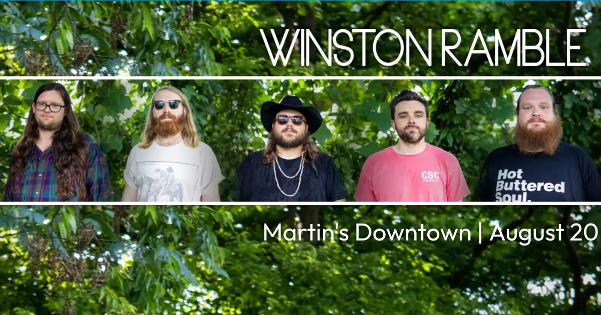 Winston Ramble Live at Martin’s Downtown