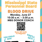 Mississippi State Personnel Board Blood Drive