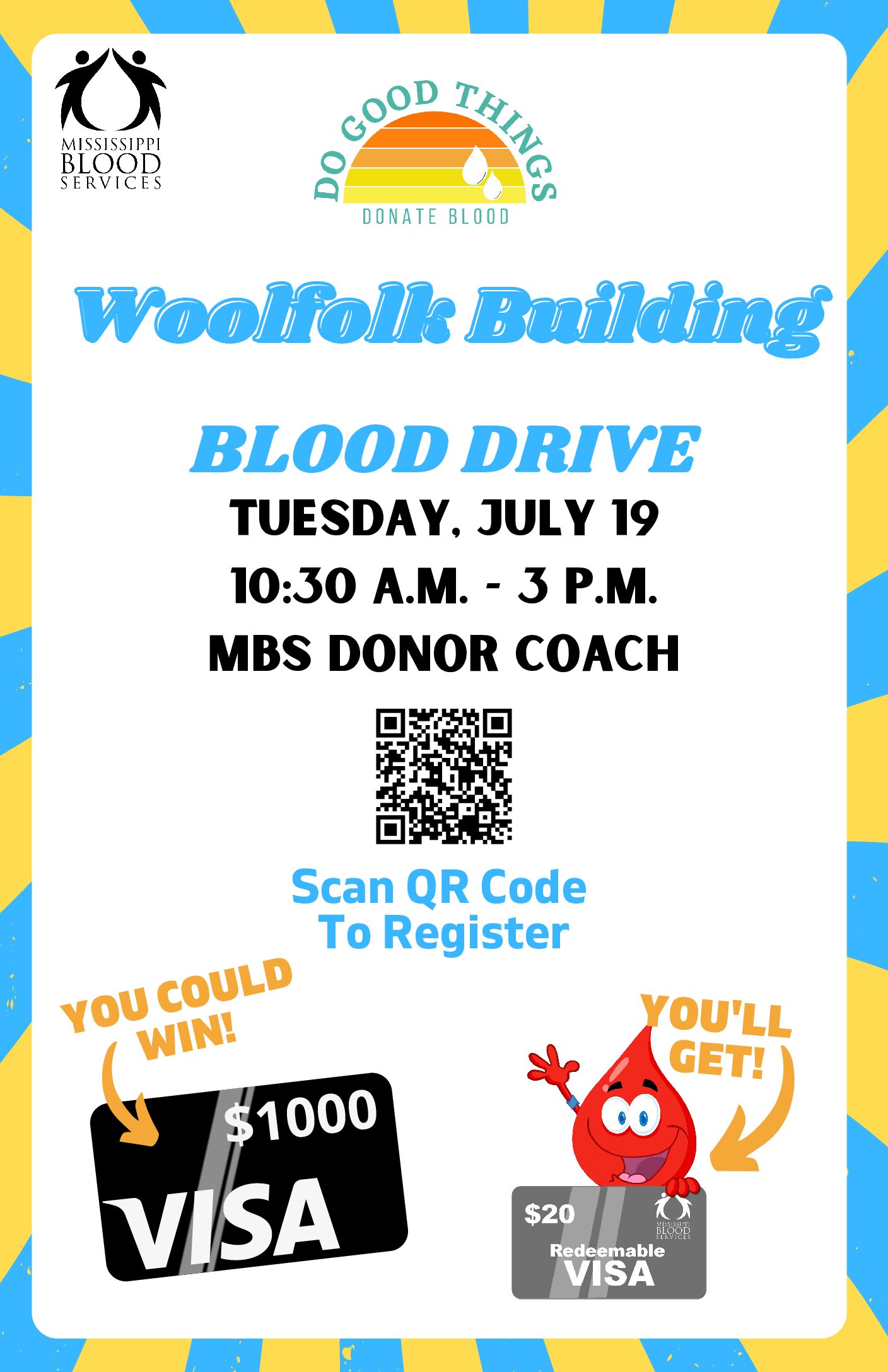 Woolfolk Building Blood Drive
