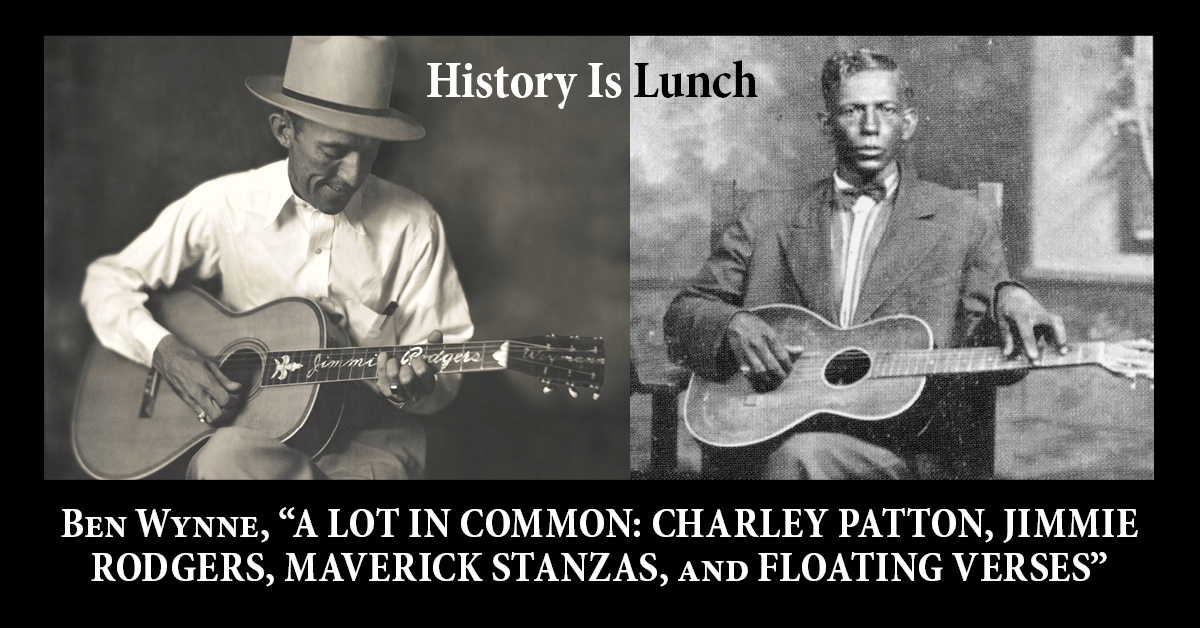 History Is Lunch: A Lot in Common
