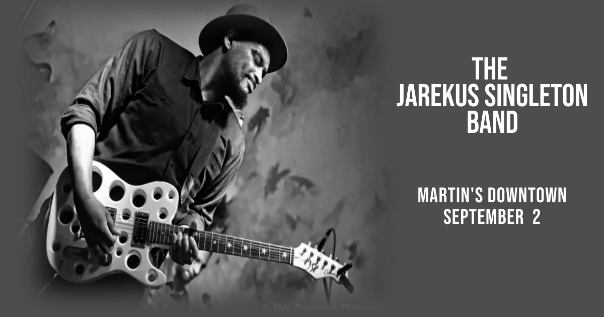 The Jarekus Singleton Band Live at Martin’s Downtown