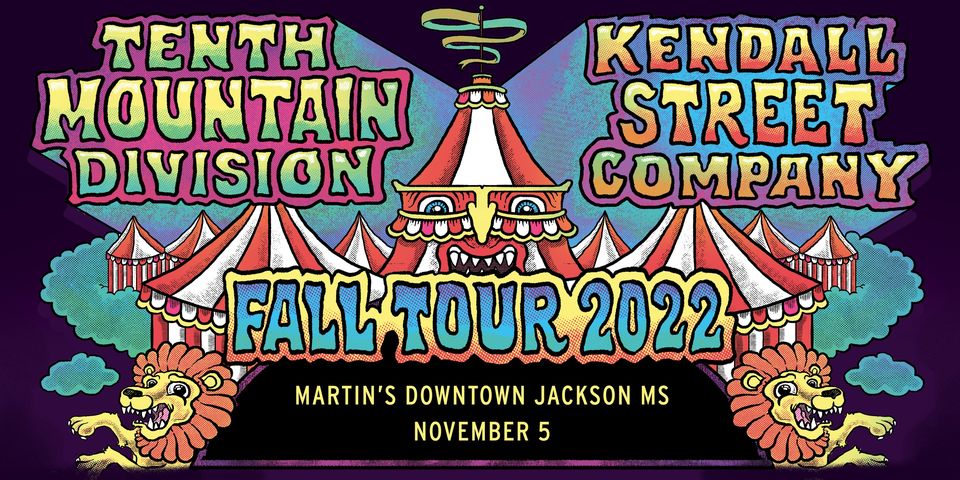 Kendall Street Company & Tenth Mountain Division Live at Martin’s Downtown