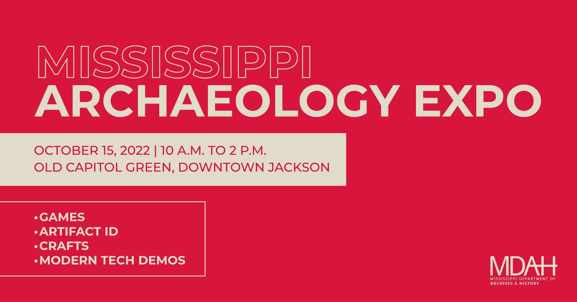 Mississippi Archaeology Expo