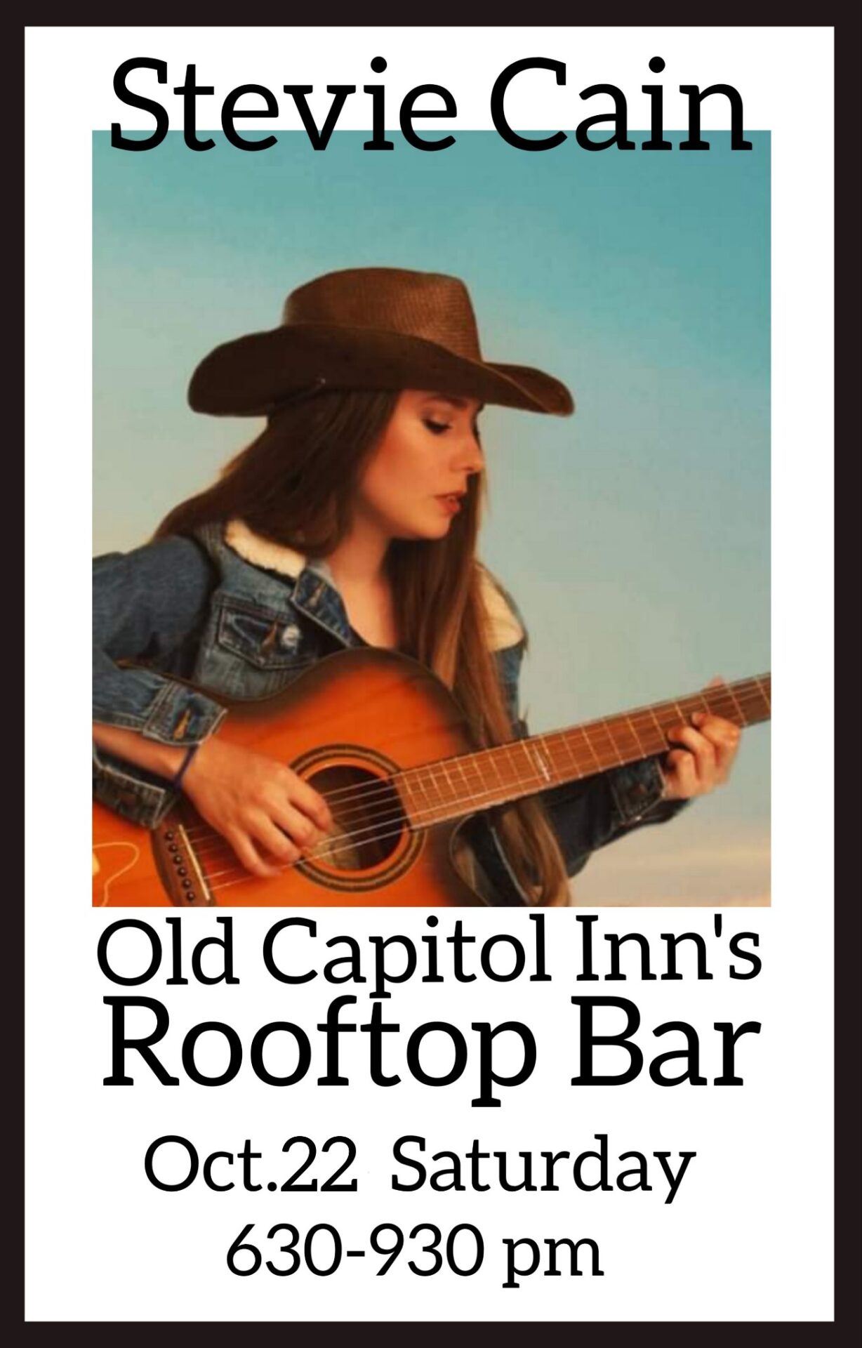 Stevie Cain | Old Capitol Inn Rooftop Bar