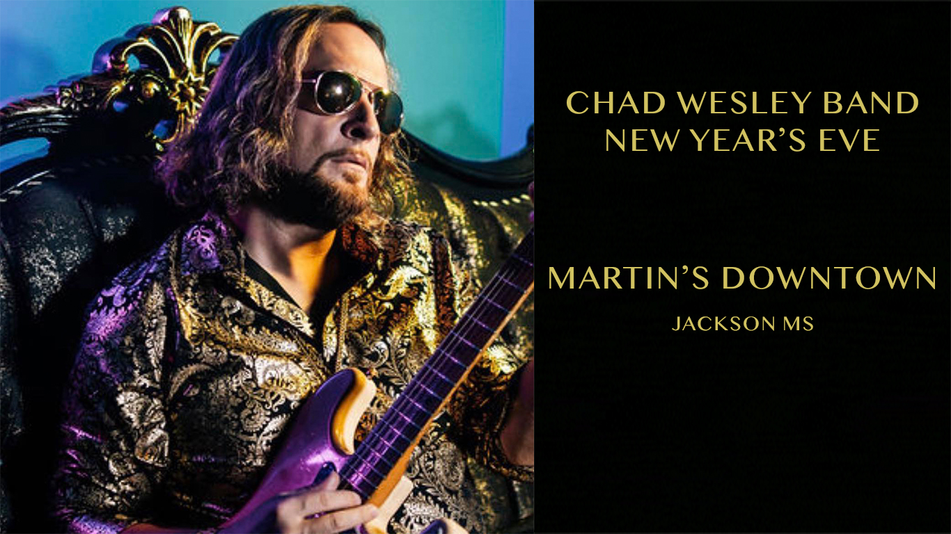 New Year’s Eve with Chad Wesley Band at Martin’s Downtown