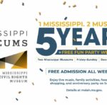 Two Mississippi Museums 5 Year Celebration Weekend!