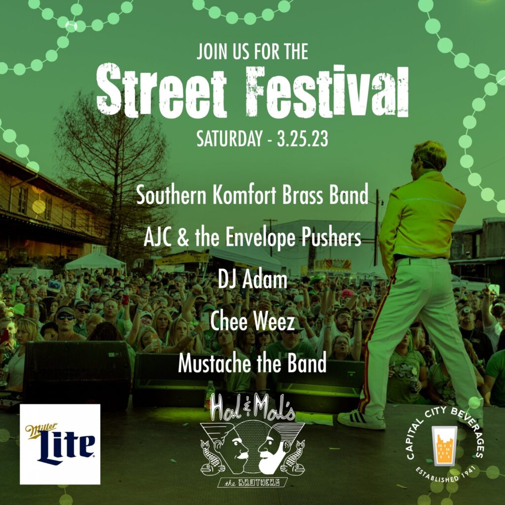 Hal’s St. Paddy’s Street Festival Downtown Jackson Partners