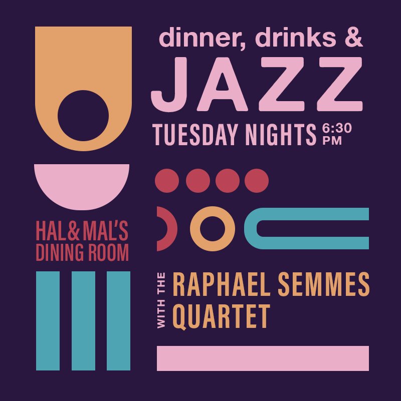 Tuesday Night Jazz with Raphael Semmes Quartet!