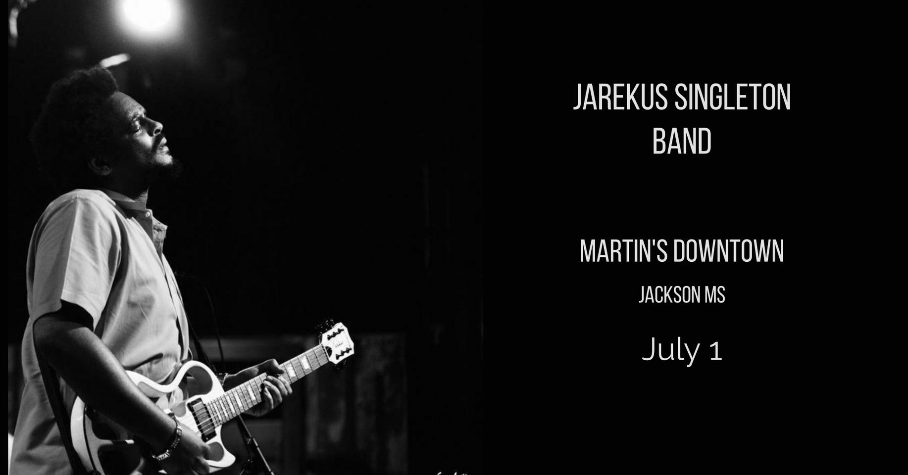 Jarekus Singleton Band Live at Martin’s Downtown