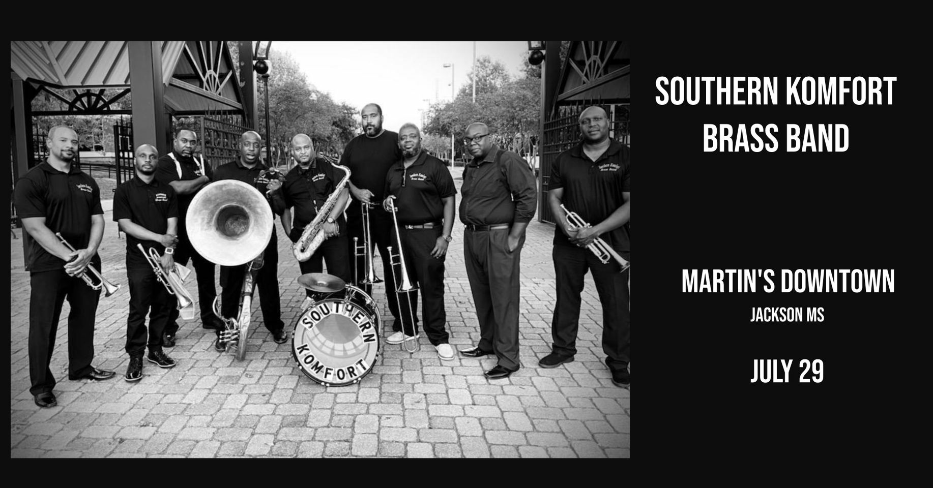 Southern Komfort Brass Band Live at Martin’s Downtown