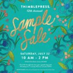 12th Annual Thimblepress Sample Sale!