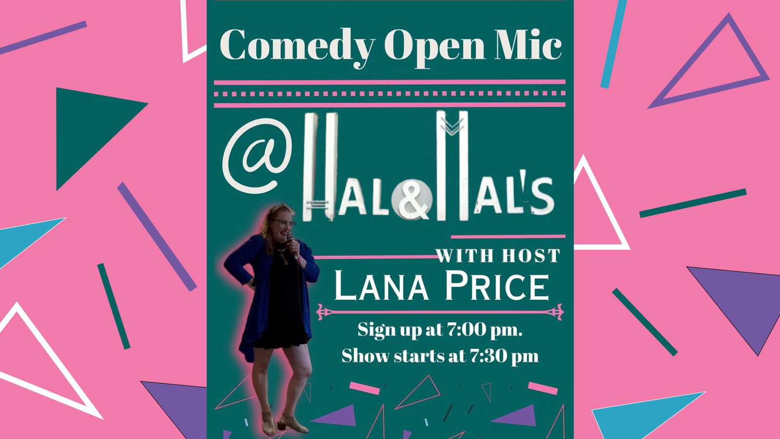 Comedy Open Mic Night at Hal & Mal’s