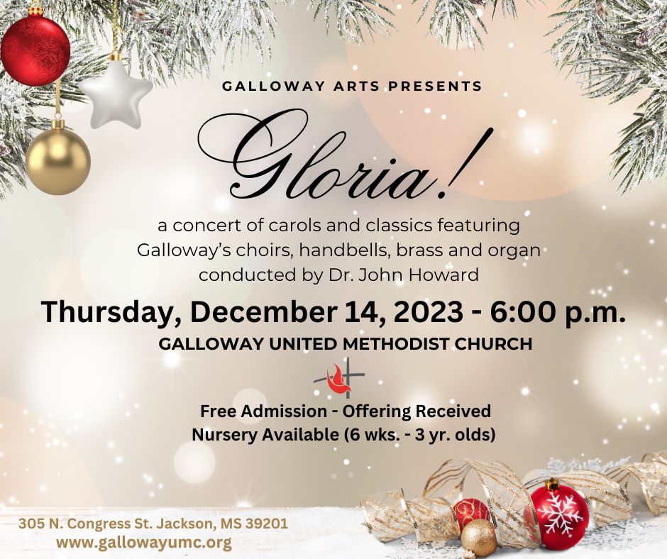 Gloria! Concert of Carols | Galloway UMC