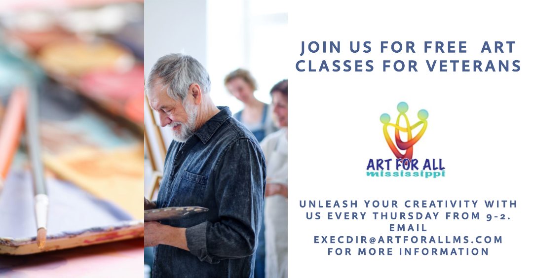 Veterans: Free Art Classes!