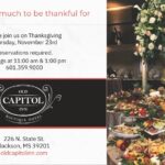Thanksgiving at Old Capitol Inn