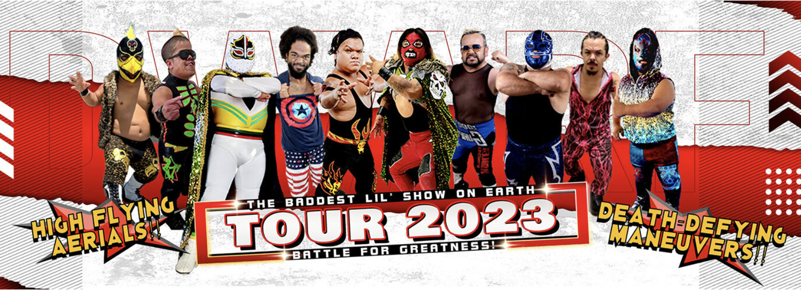 Baddest Lil Show Tour 2023 | Extreme Dwarfanators Wrestling