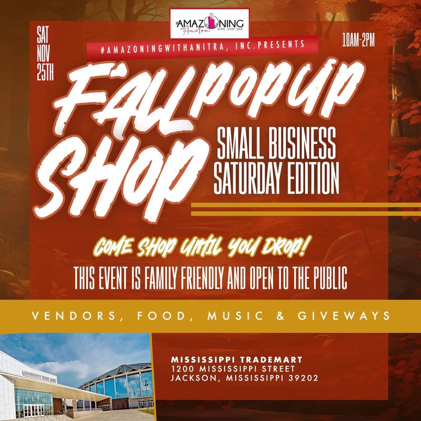 Fall Pop-Up Shop: Small Business Saturday Edition