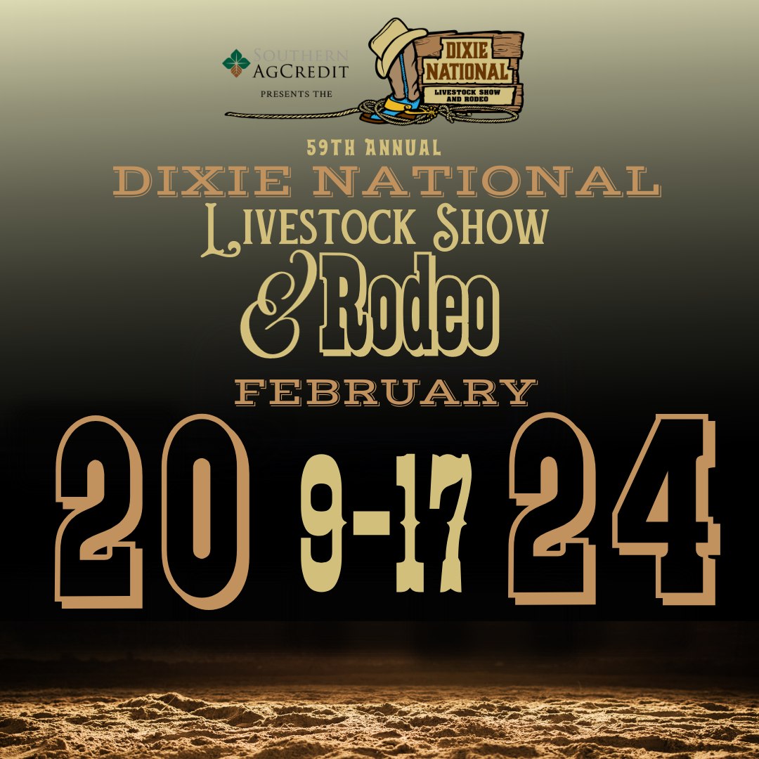 59th Annual Dixie National Livestock Show + Rodeo