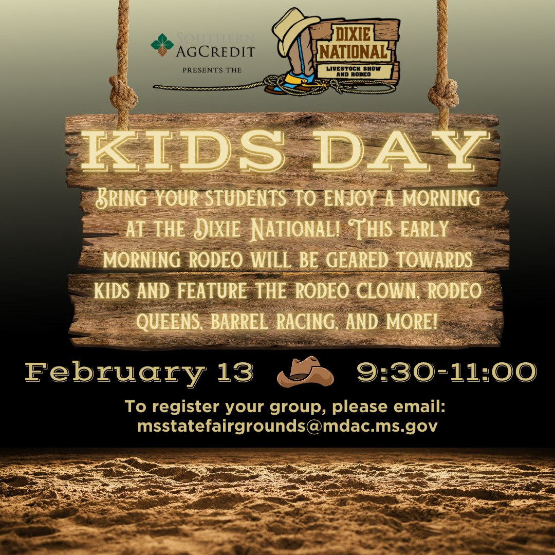 Kids Day | Dixie National Livestock Show + Rodeo