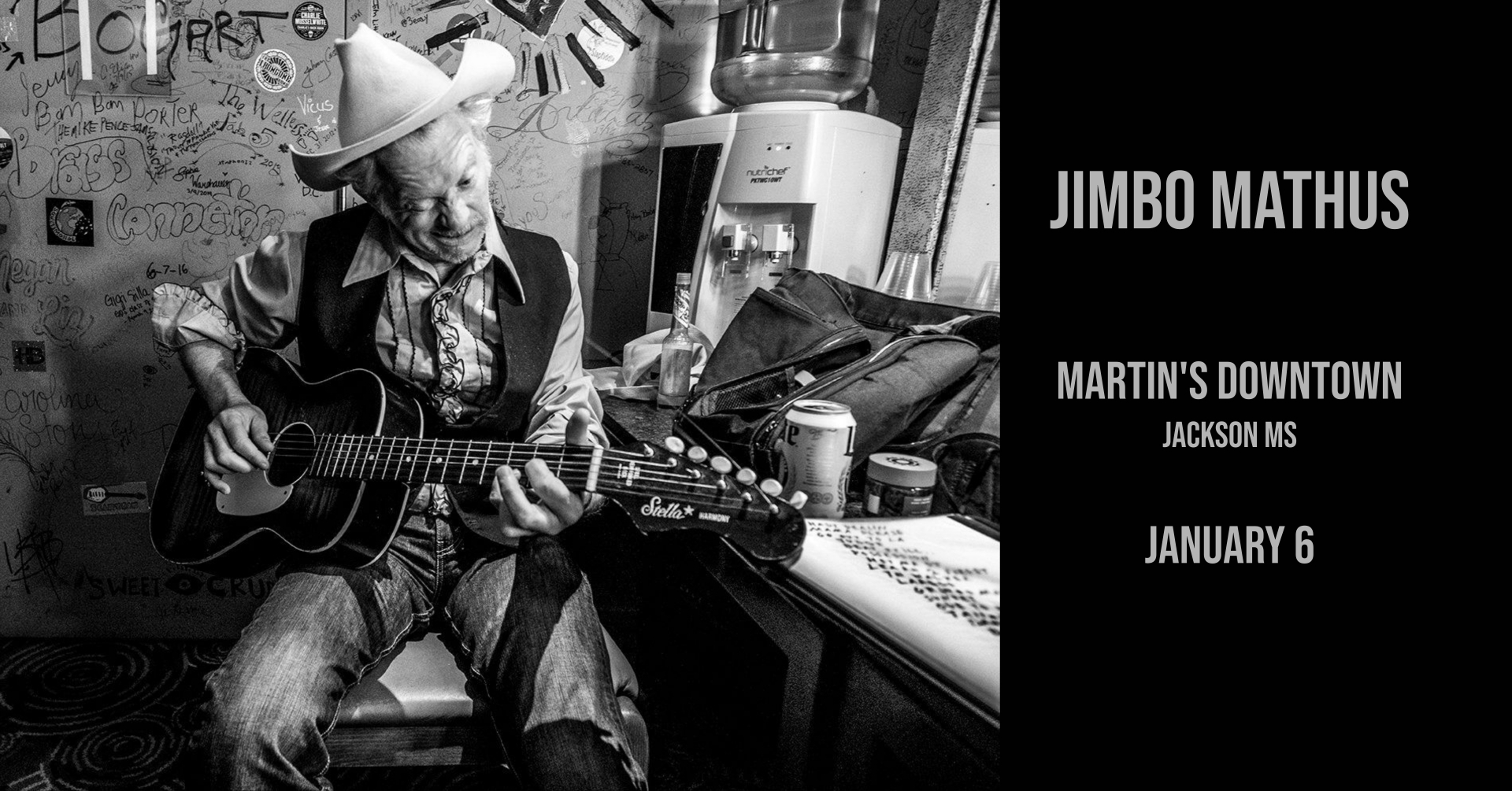 Jimbo Mathus Live at Martin’s Downtown