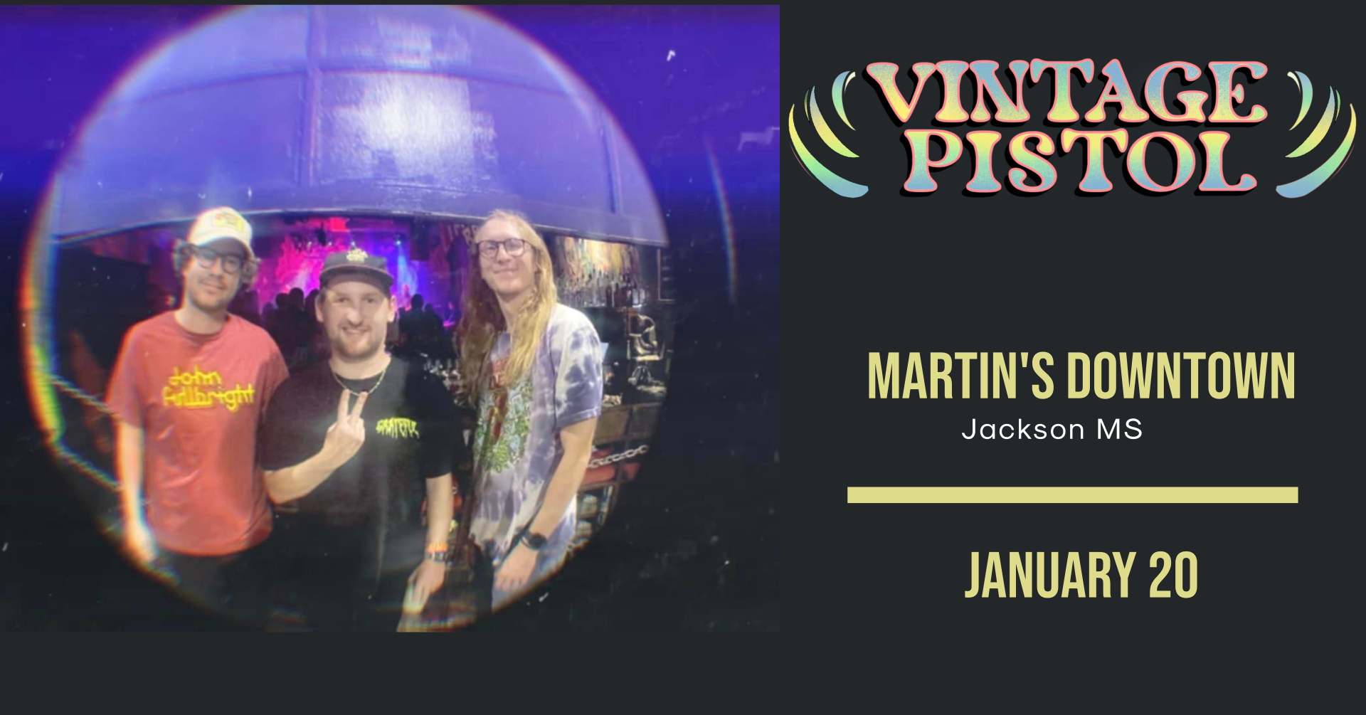 Vintage Pistol Live at Martin’s Downtown
