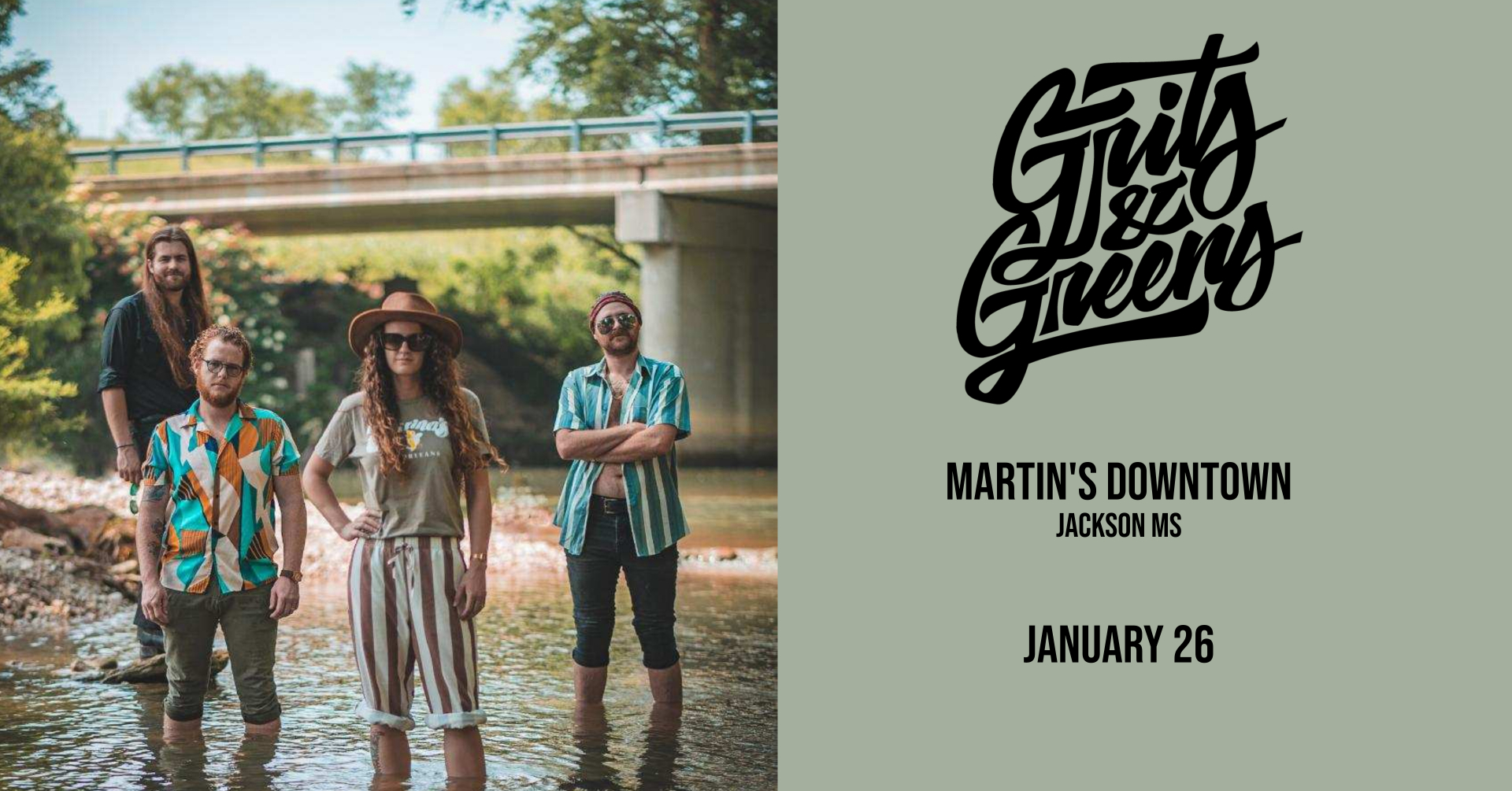 Grits & Greens Live at Martin’s Downtown