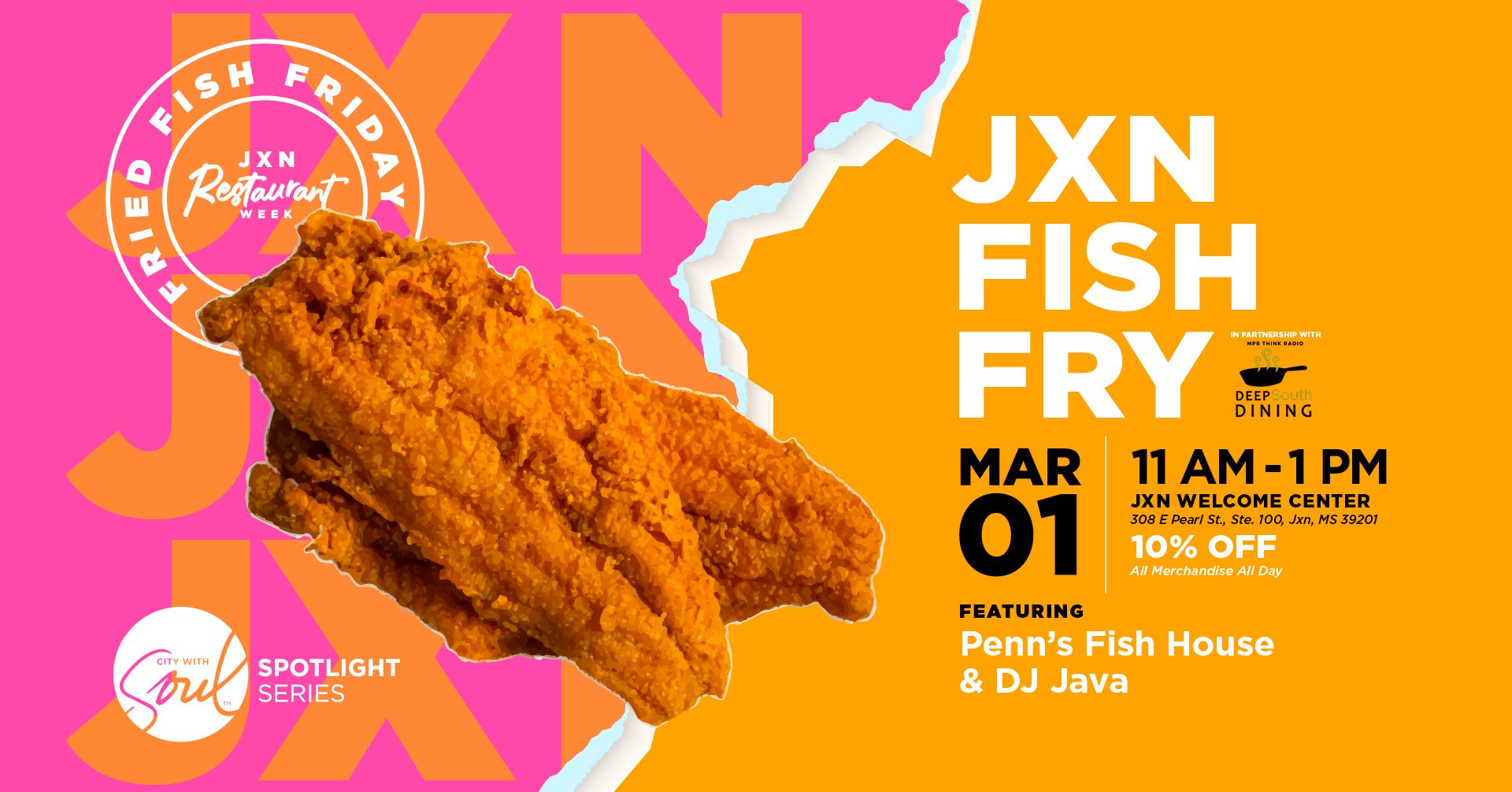City With Soul Spotlight Series: Jxn Fish Fry