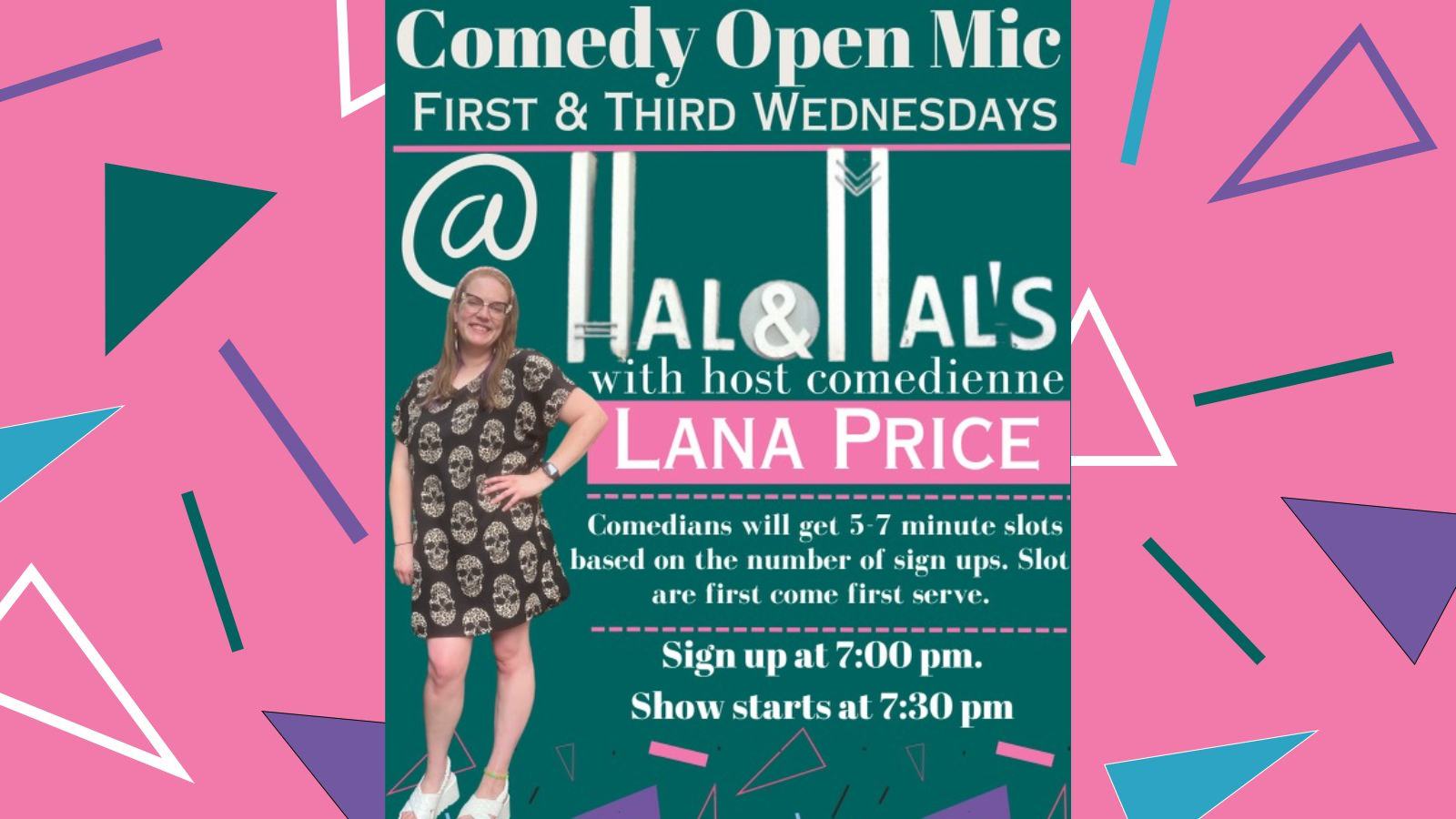 Comedy Open Mic Night at Hal&Mal’s