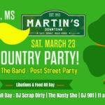 Martin's Downtown St. Paddy's Blowout with Mustache the Band