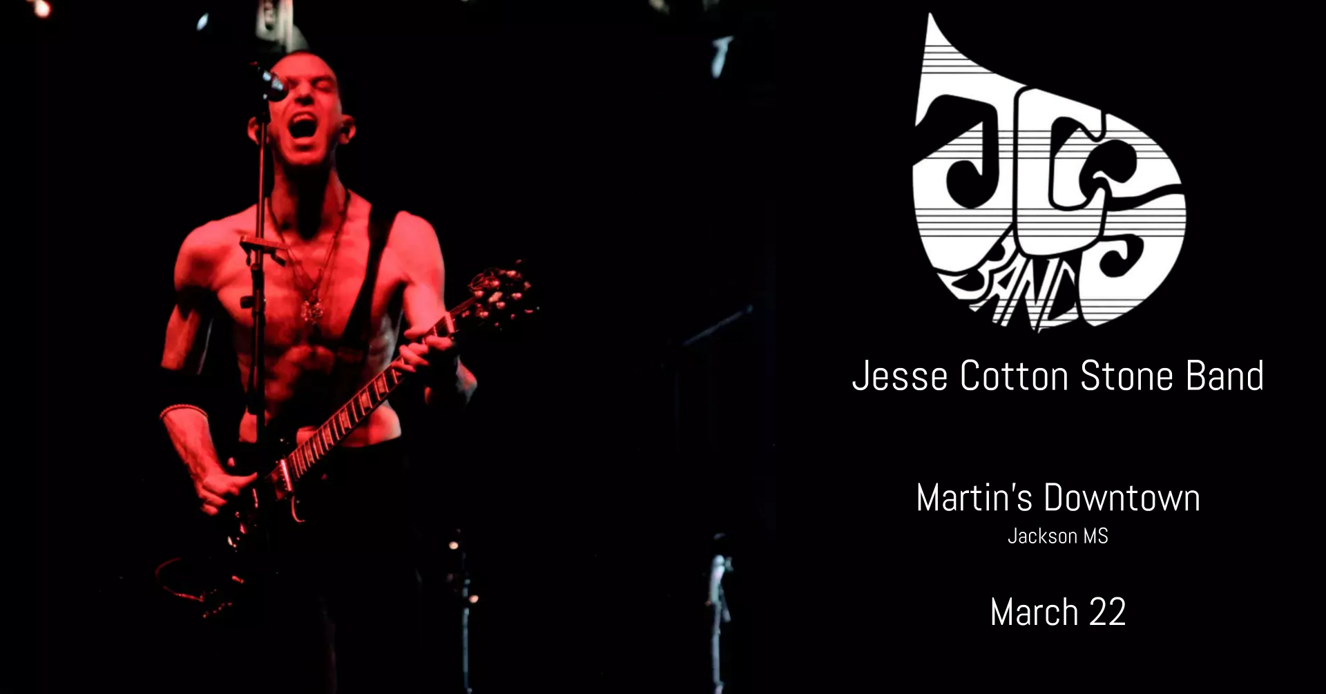 Jesse Cotton Stone Band Live at Martin’s Downtown