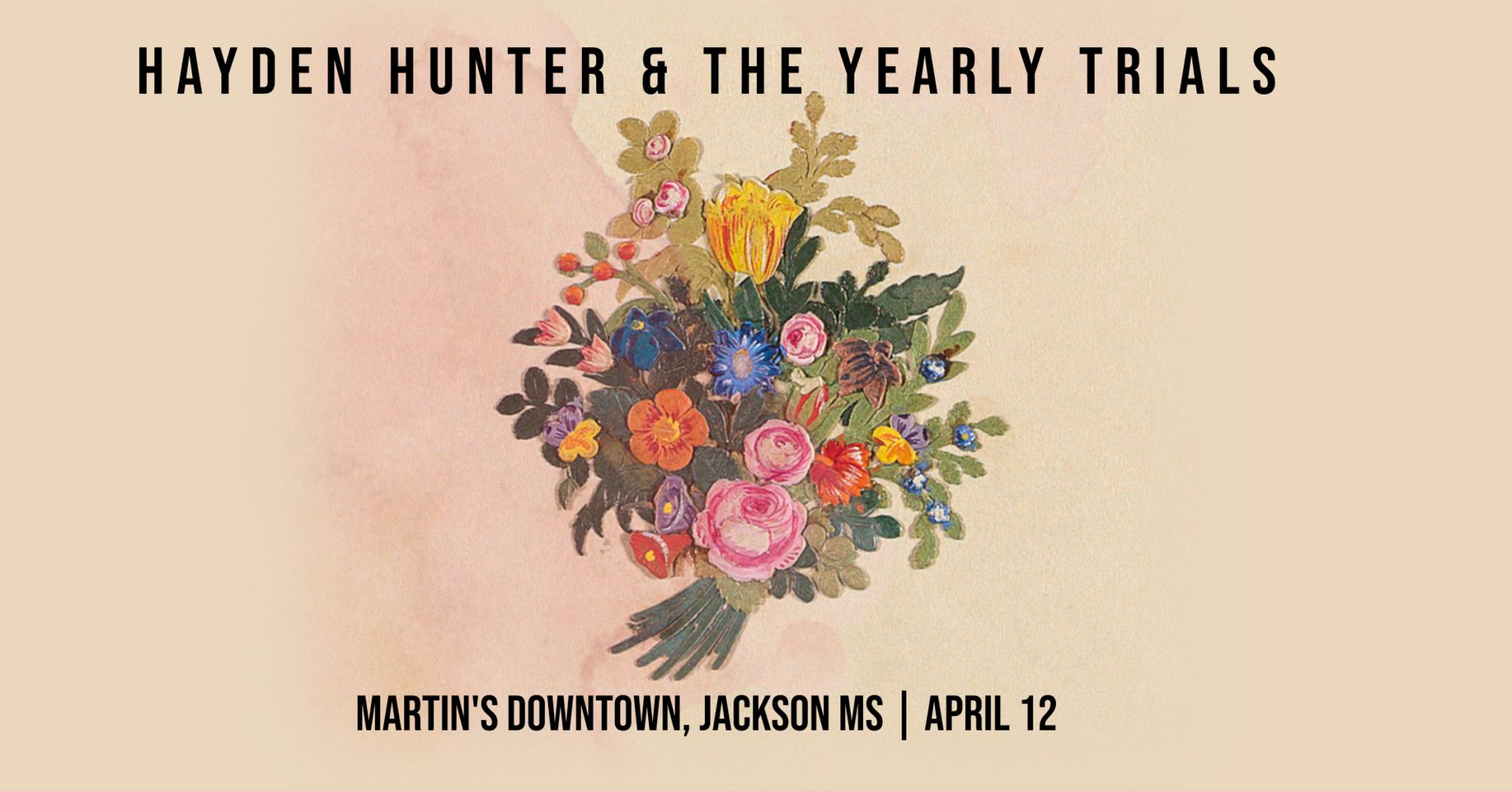 Hayden Hunter & The Yearly Trials live at Martin’s Downtown